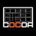 COCOA OC White Logo with Black Background